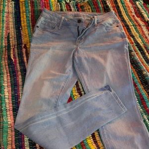 Old navy mid rise rockstar skinny jeans 4 petite